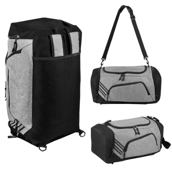 Moderna Maleta-Mochila con Compartimentos y Zapatera