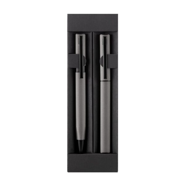 Elegante Set de Bolígrafo y Roller Pen con Estuche - Grabado Láser y Serigrafía