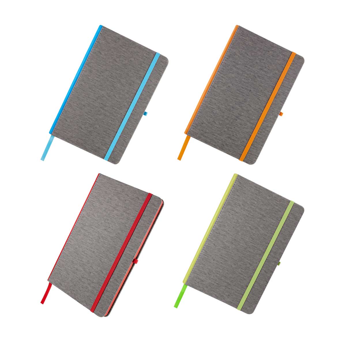 Libreta de Curpiel con Elástico y Separador - Ideal para Notas Diarias