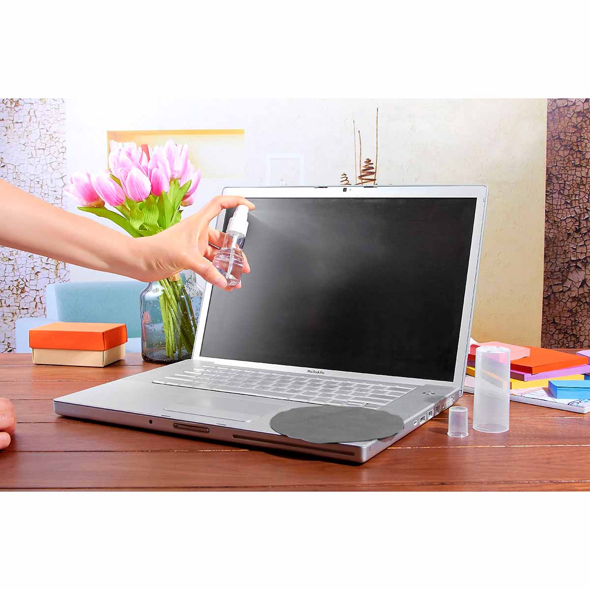 Elegante Atomizador de Plástico Personalizable con Tampografía - Image 3