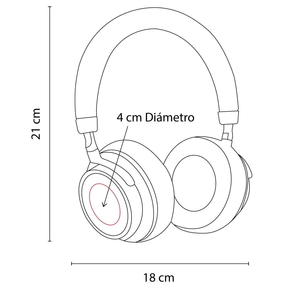 Audífonos Bluetooth con Función Manos Libres y Batería Recargable - Image 4