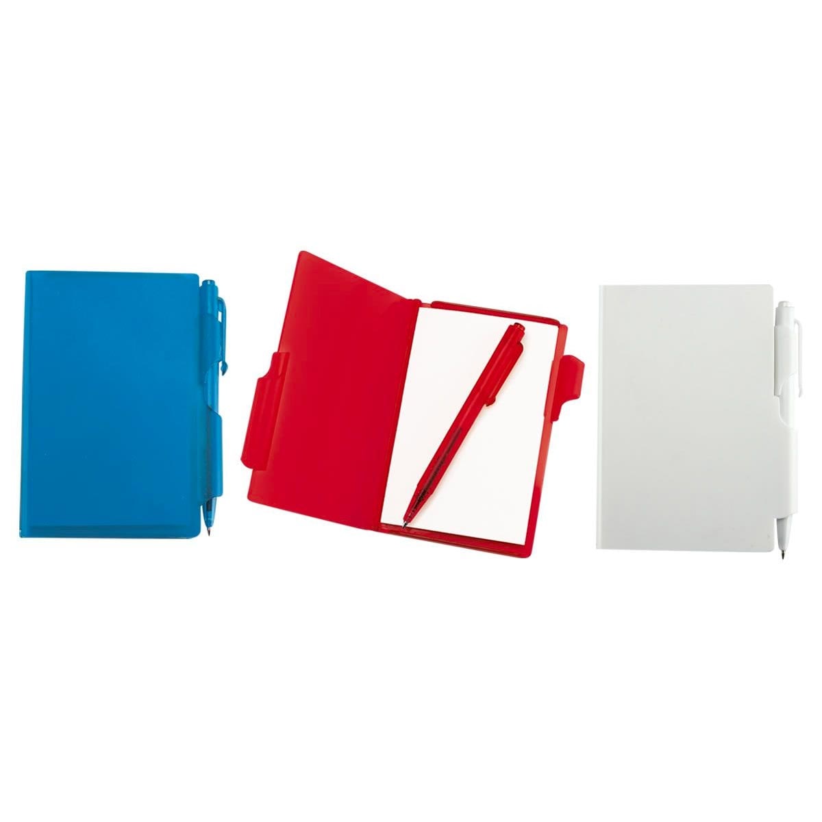 Bloques de Notas Promocionales con Bolígrafo Personalizados - Serigrafía