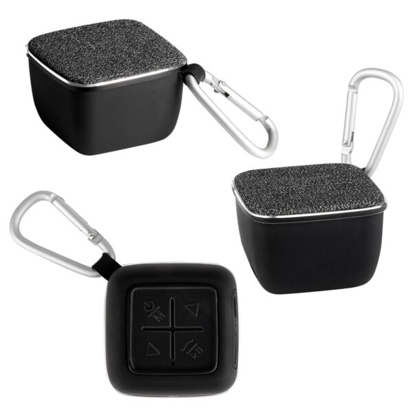 Práctica Bocina Bluetooth Recargable con Carabina - Ideal para Exteriores