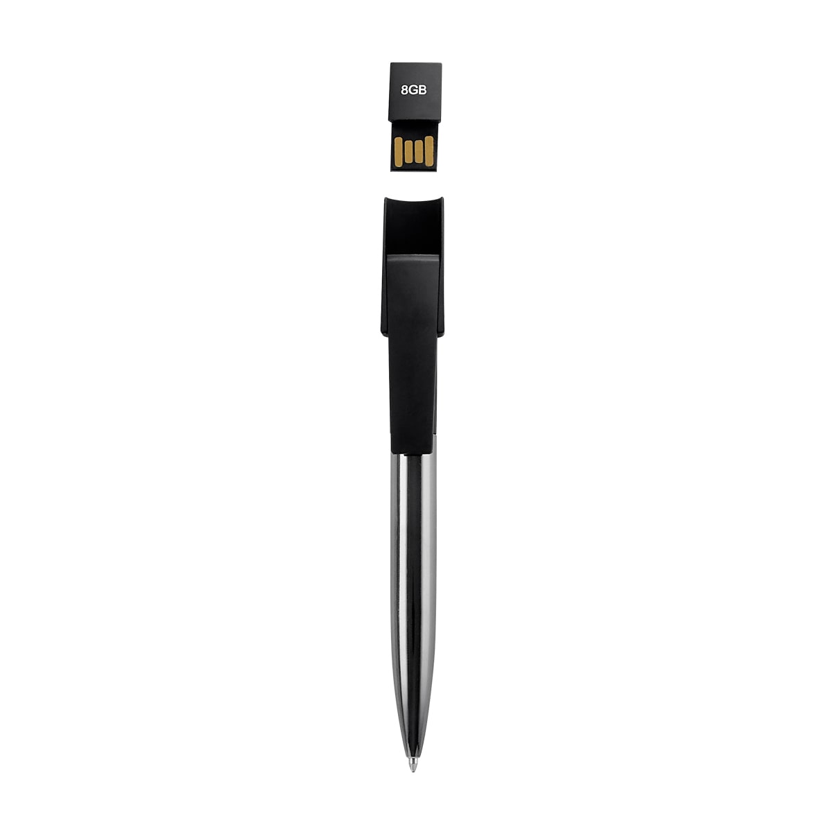 Bolígrafo Promocional con Memoria USB de 8GB y Estuche Elegante - Image 3