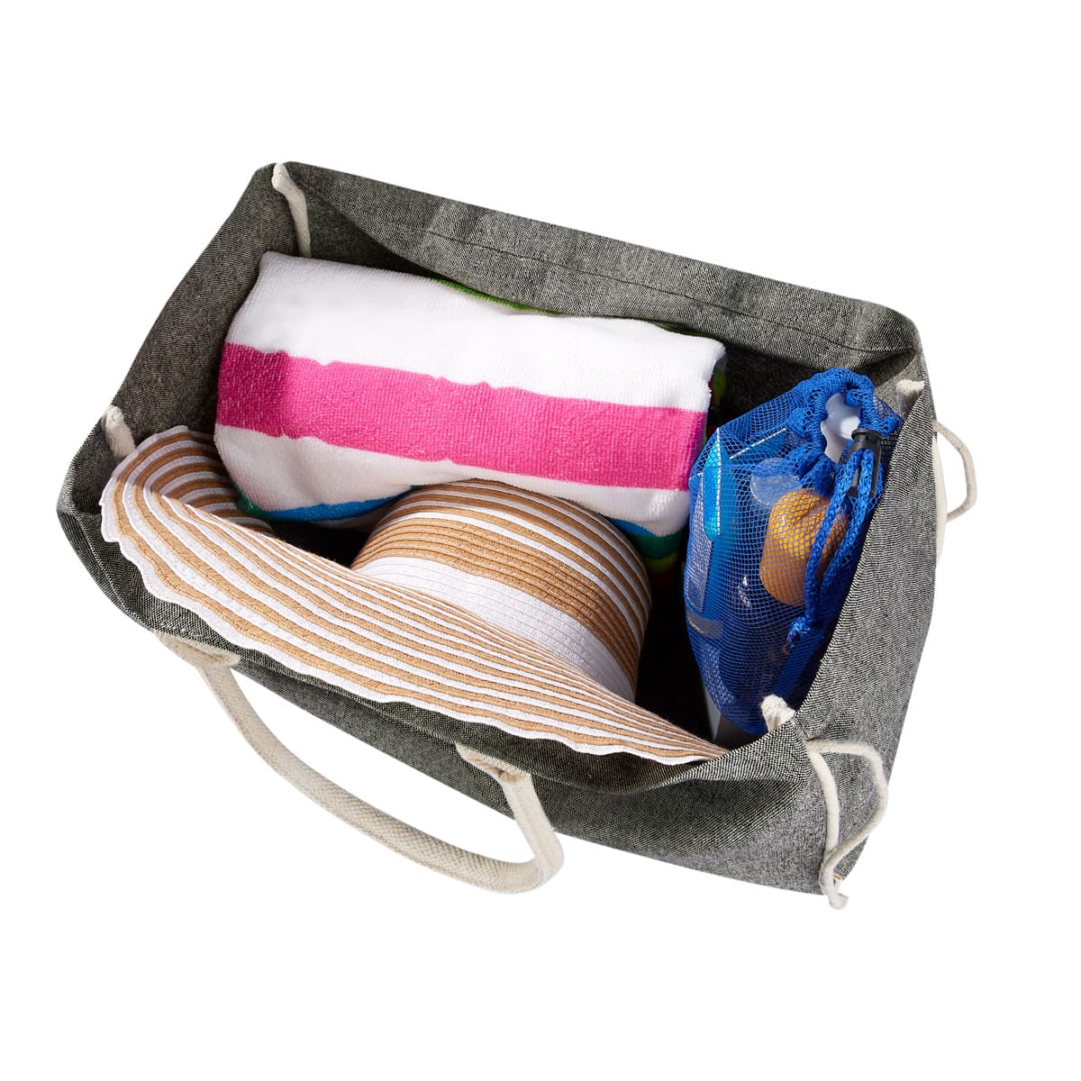 Bolsa Ecológica de Algodón Reciclado con Jaretas Ajustables y Fuelle de Cartón - Image 4