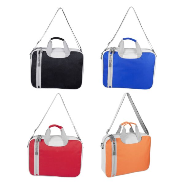 Maletín Porta Laptop de Loneta con Impresión Personalizable en Serigrafía o Bordado
