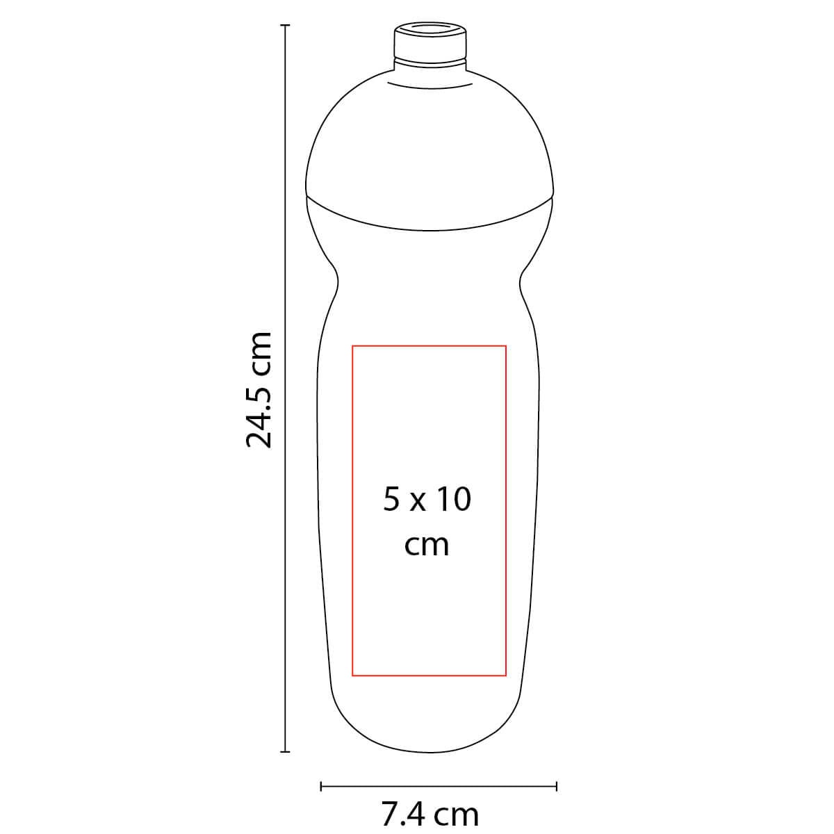 Cilindro Deportivo de 750 ml con Válvula de Seguridad y Rosca Twist-Off - Image 3