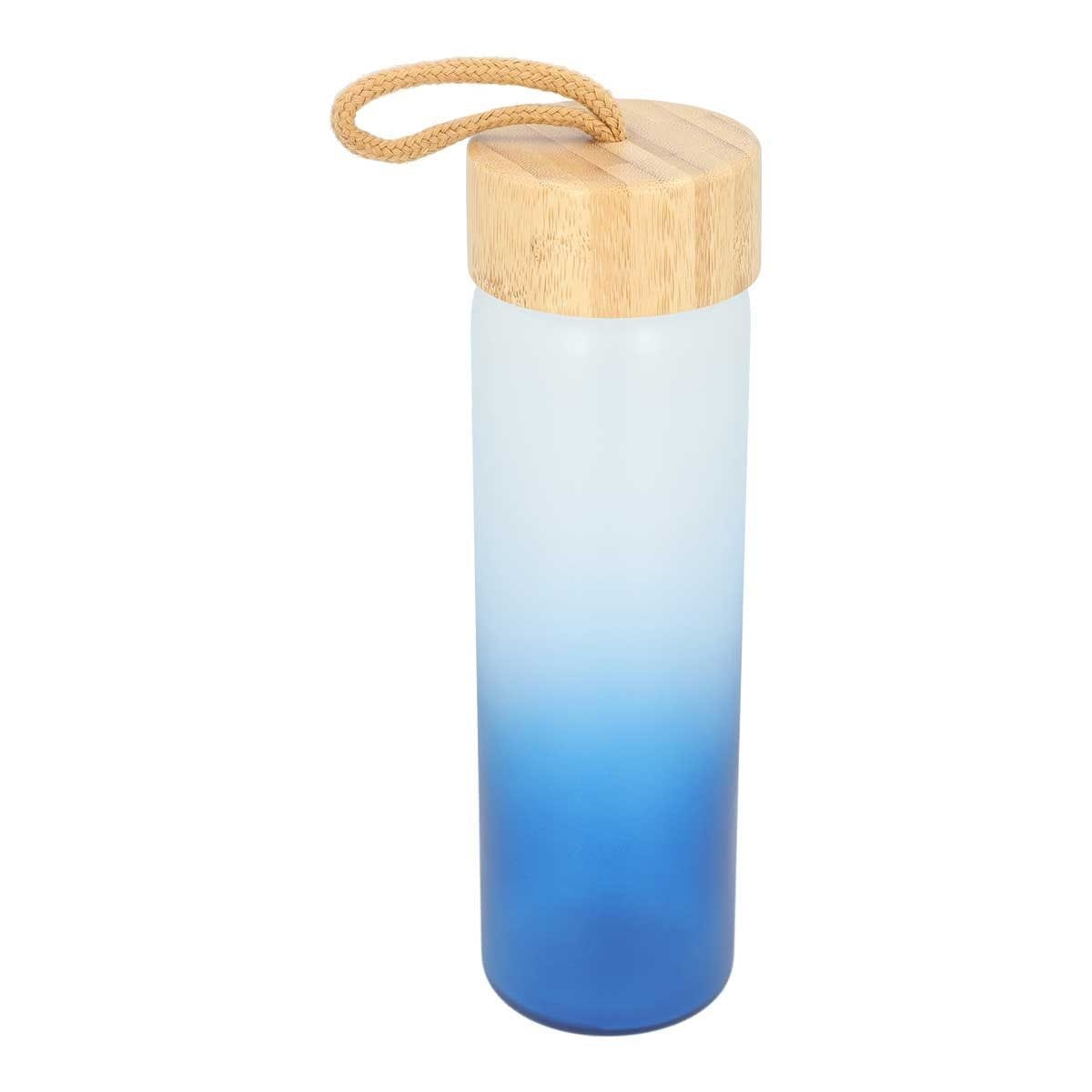 Cilindro de Vidrio con Tapa y Asa de Bambú - Promocional de Alta Calidad - Image 4