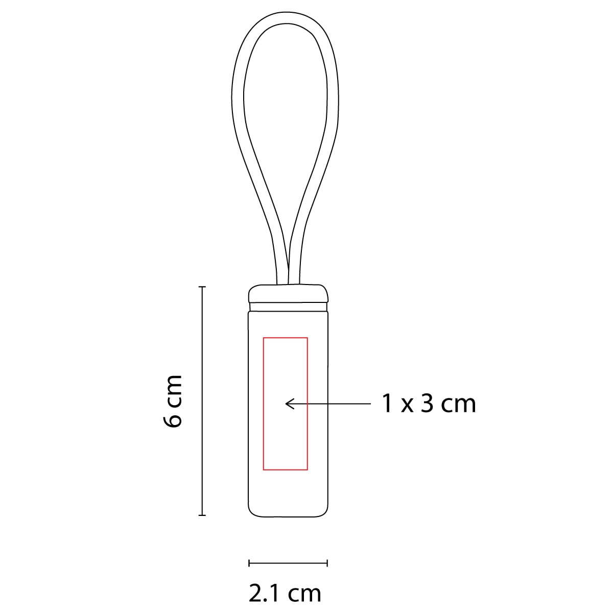 Memoria USB Promocional de 16 GB con Correa de Plástico - Image 4