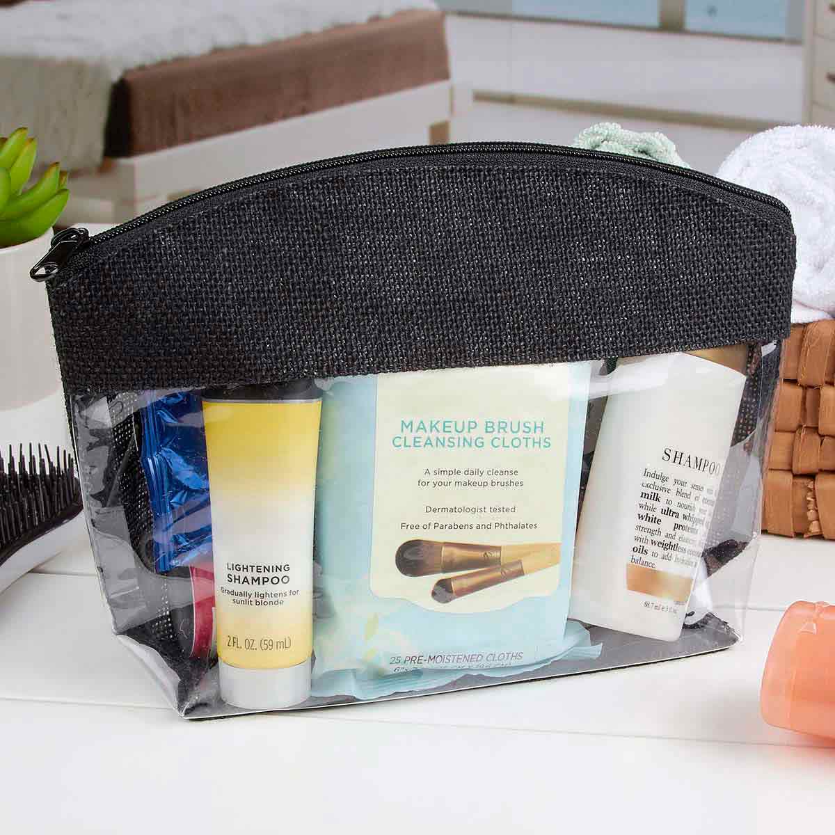 Cosmetiquera de Yute Personalizable en Varios Colores - Image 3