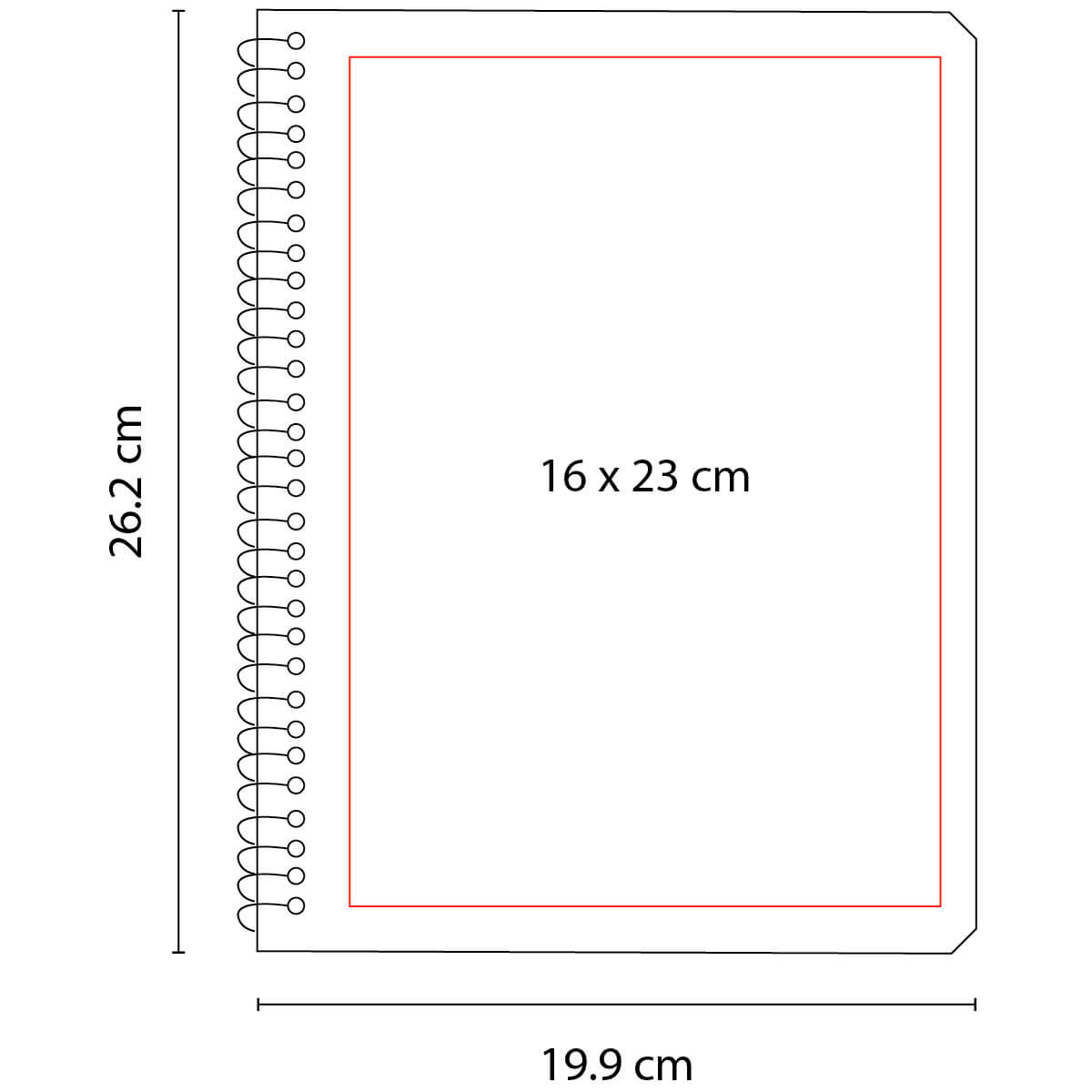 Cuaderno Profesional Tamaño Carta de 70 Hojas a Rayas - Colores Vibrantes - Image 3