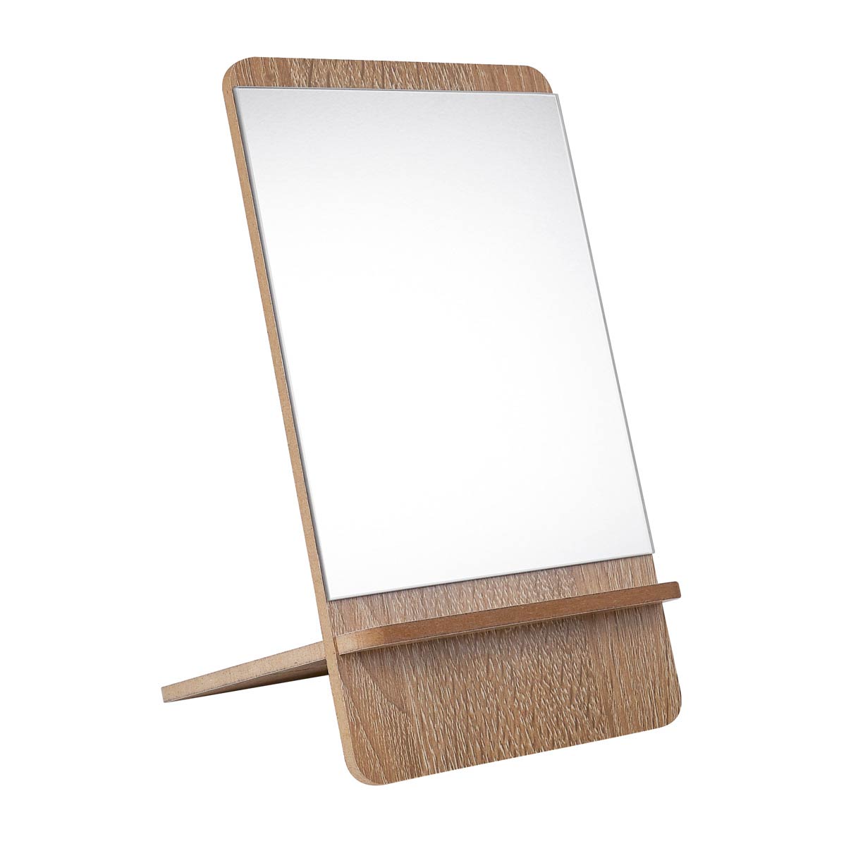 Elegante Espejo de Bolsillo de Madera - Diseño Serigrafiado en Café - Image 6
