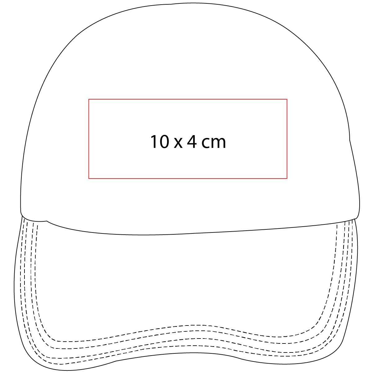 Gorras Promocionales de Algodón con Broche de Velcro - Personalizadas - Image 3