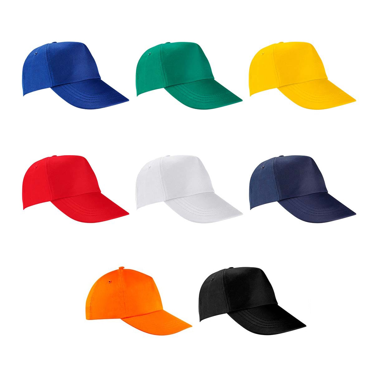 Gorras Promocionales de Algodón con Broche de Velcro - Personalizadas - Image 5