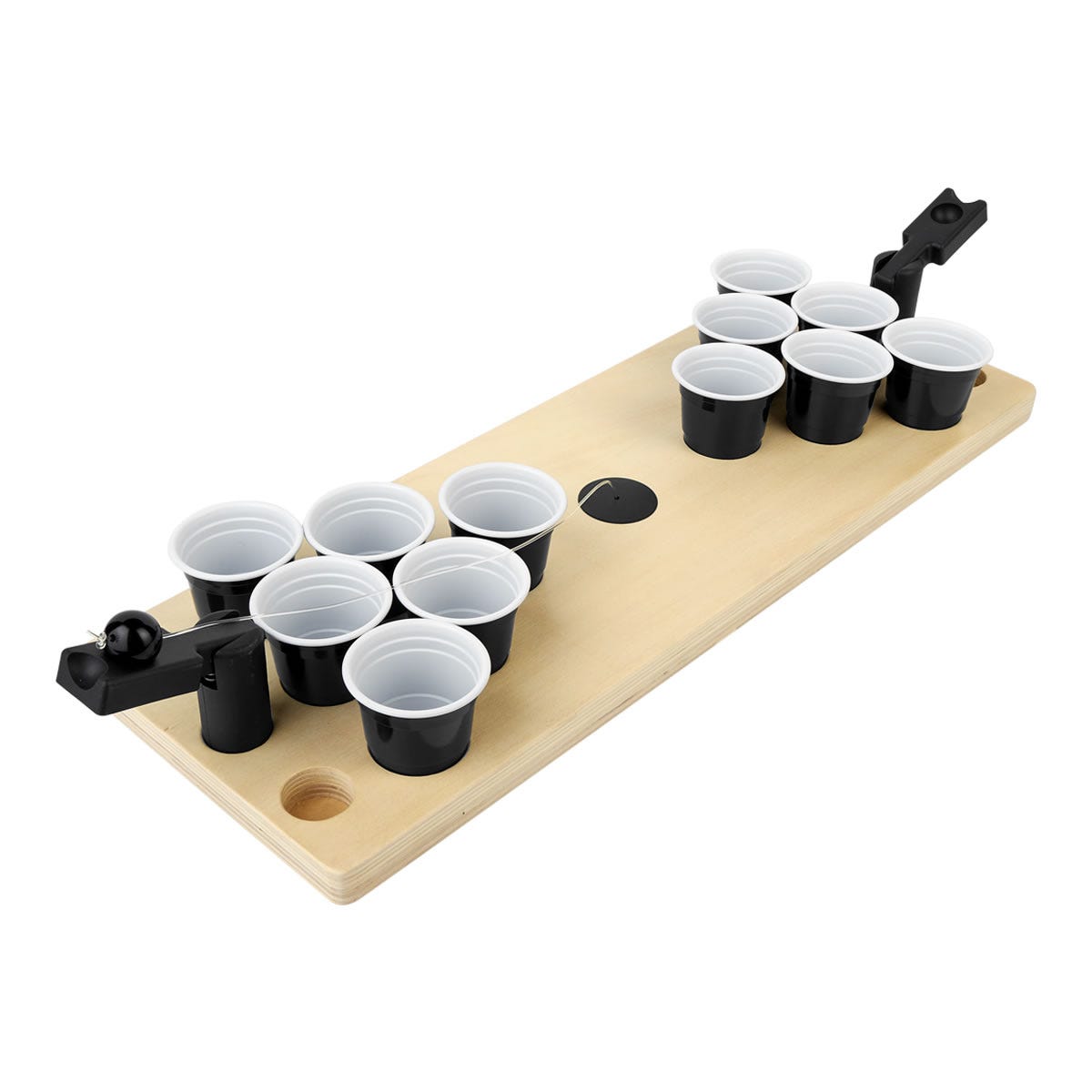 Juego de Mini Pong de Madera con Serigrafía - Diversión y Entretenimiento