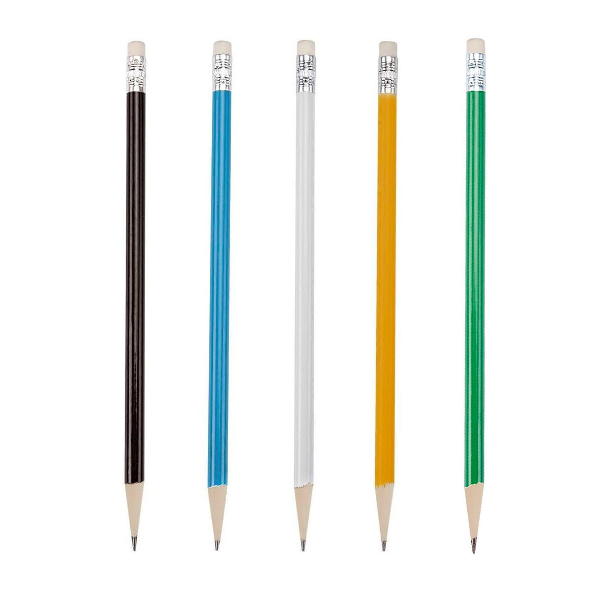 Lápiz Promocional de Plástico con Impresión Personalizada - Colores Vivos
