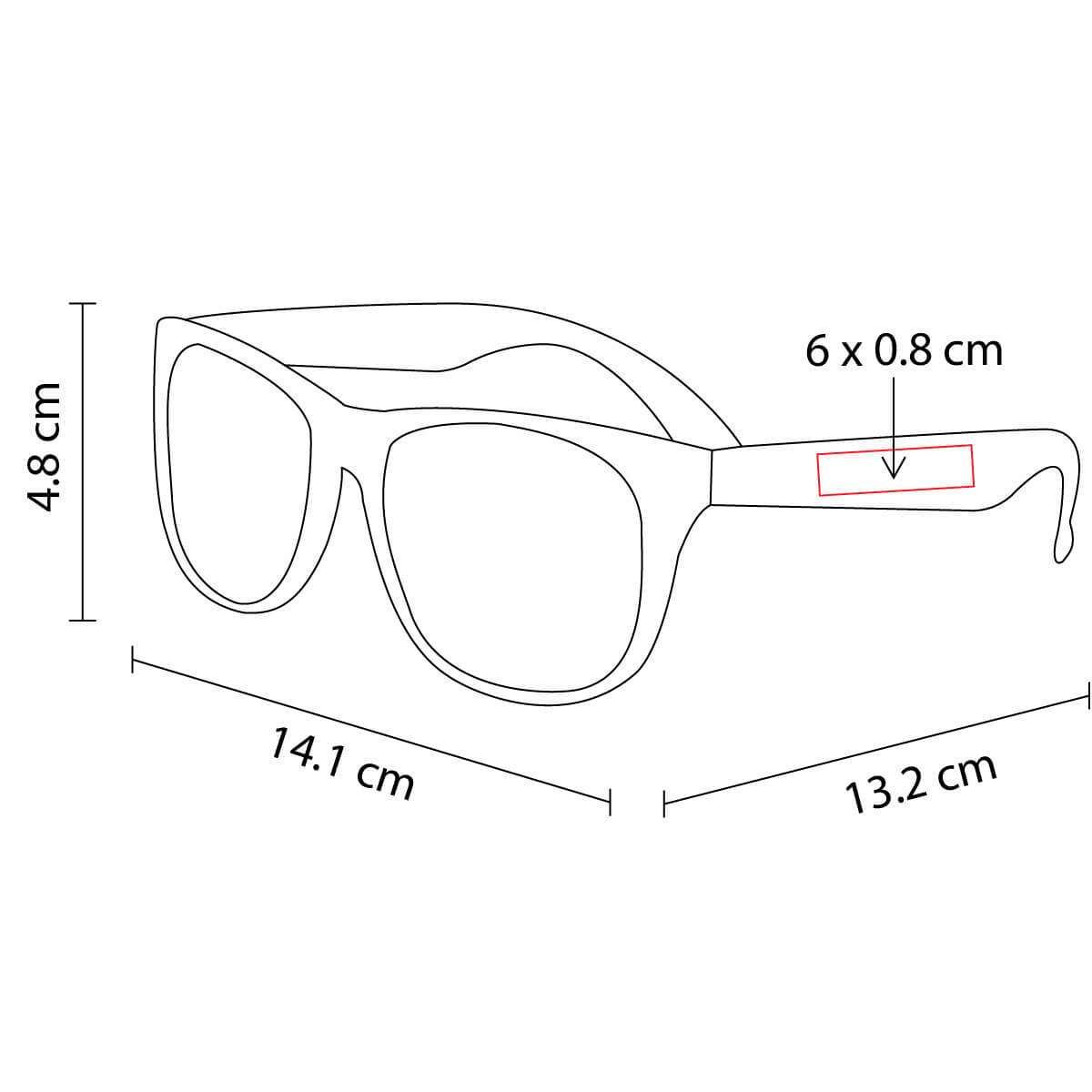 Lentes Promocionales Personalizables en Varios Colores y Diseño Moderno - Image 3