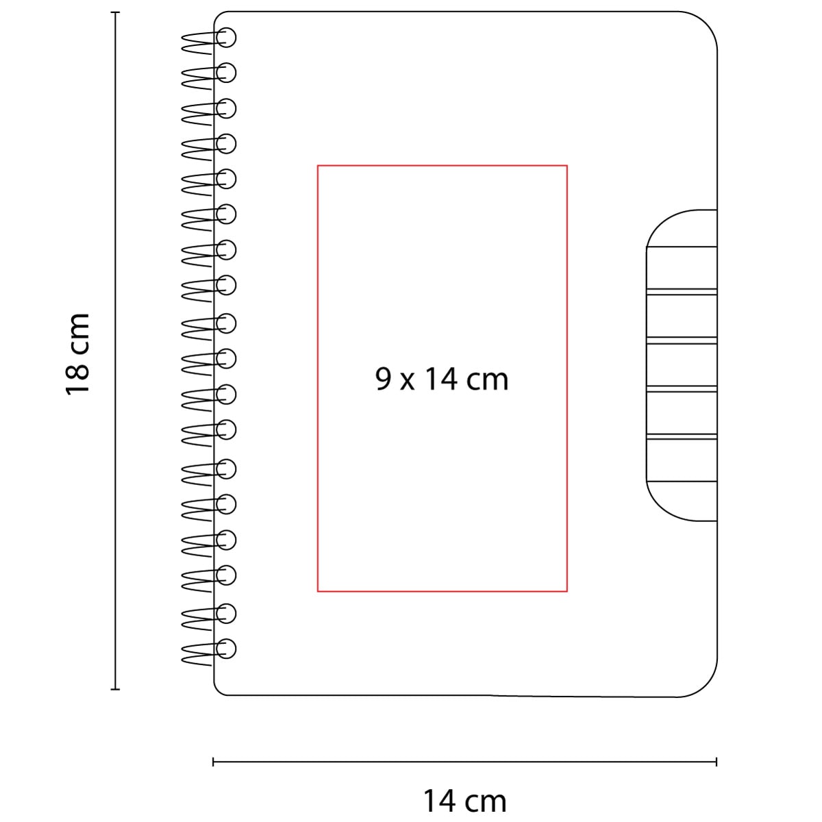 Libreta Ecológica de Cartón Beige Personalizable con Serigrafía - Image 4