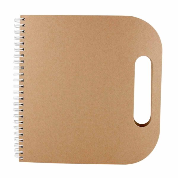 Libreta Ecológica de Cartón Reciclado con Impresión Serigrafía