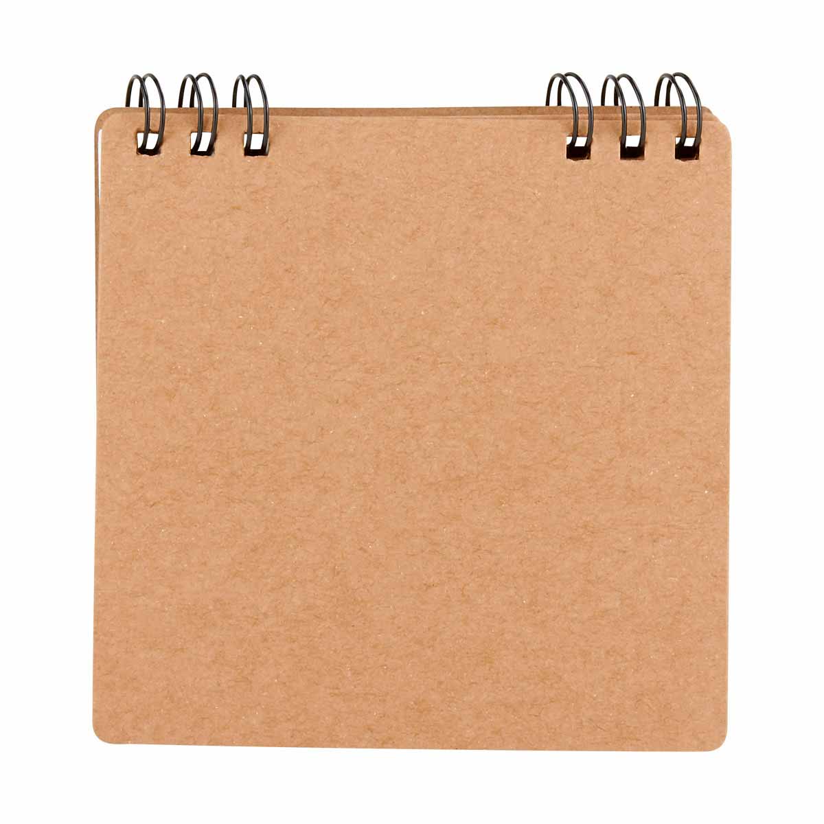 Libreta Ecológica Personalizada en Cartón Reciclado de 9.8 x 9.8 cm