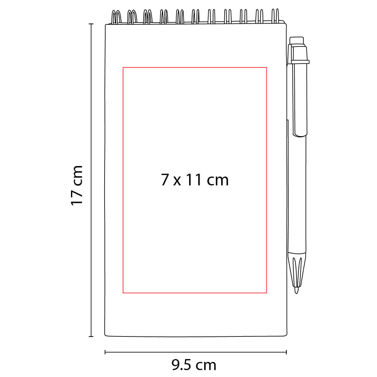 Libreta Personalizada con Espiral Metálico y Notas Adhesivas - Image 4