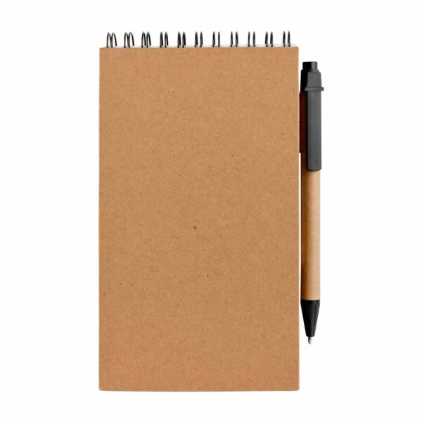 Libreta Personalizada con Espiral Metálico y Notas Adhesivas
