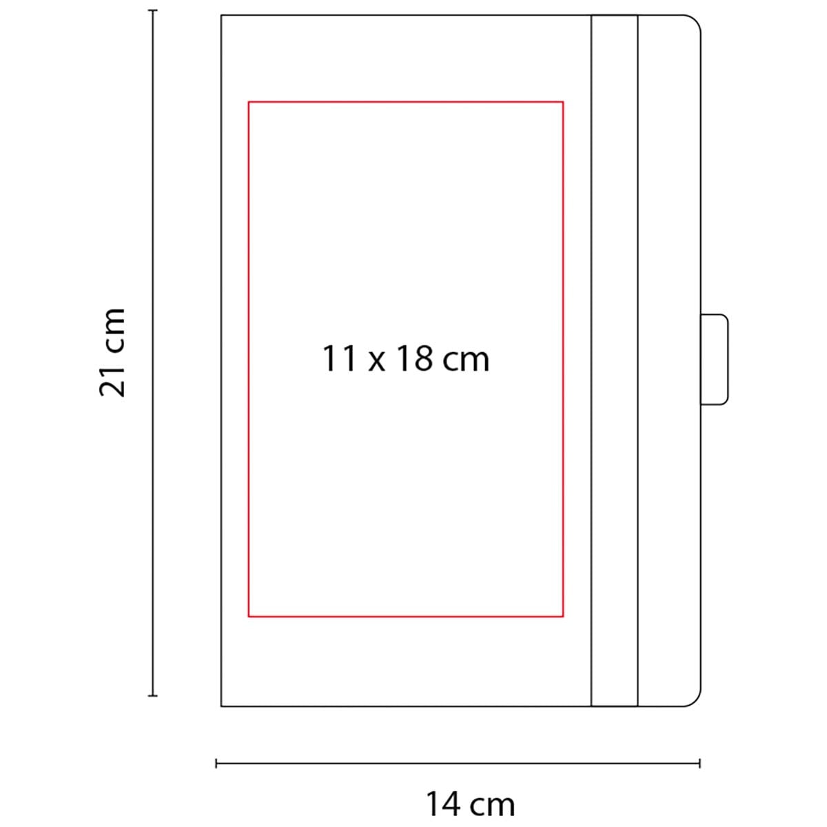 Libreta Profesional de Curpiel con Elásticos y Separador - Image 3