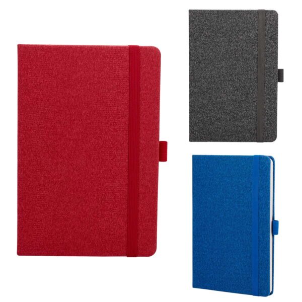 Libreta Profesional de Curpiel con Elásticos y Separador