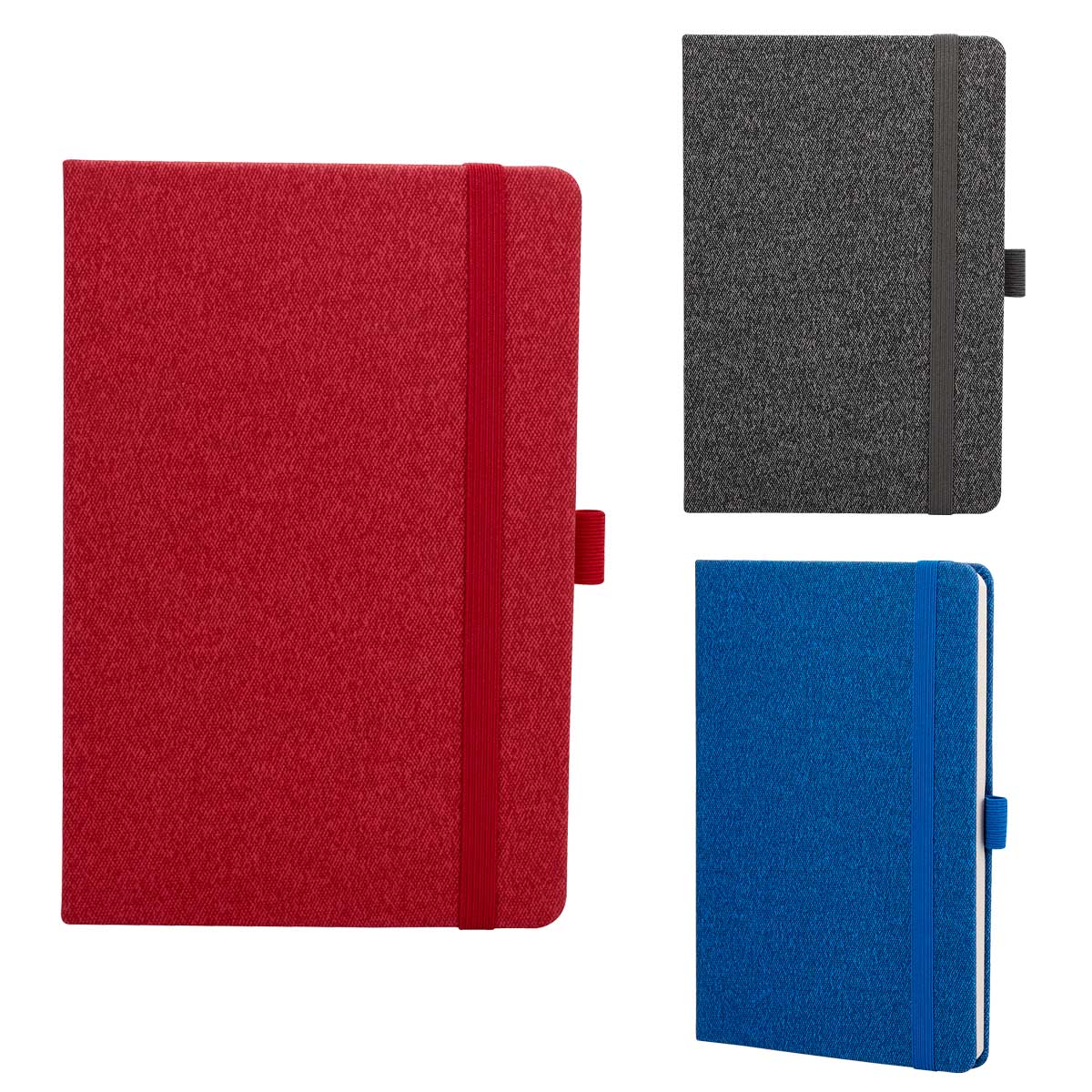 Libreta Profesional de Curpiel con Elásticos y Separador