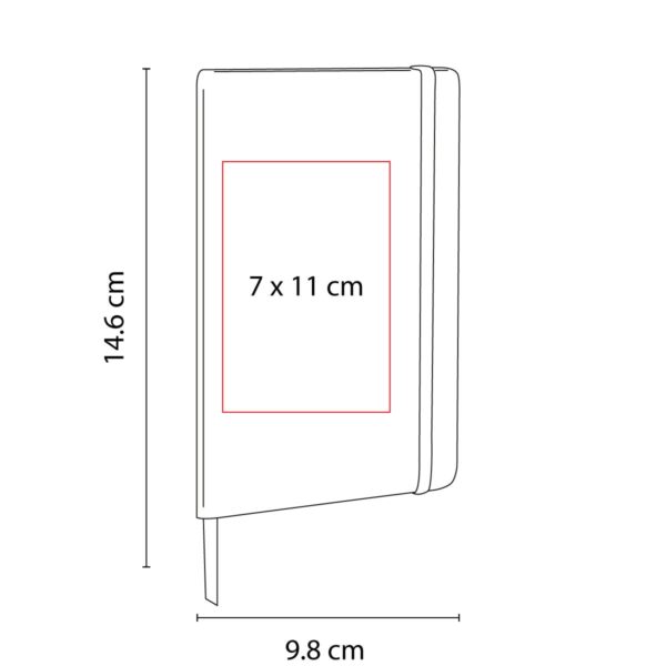 Libreta Promocional PVC con Separador y Elástico para Cerrar