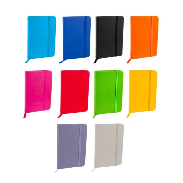 Libretas Personalizadas en Curpiel con Varios Colores y Tipos de Impresión
