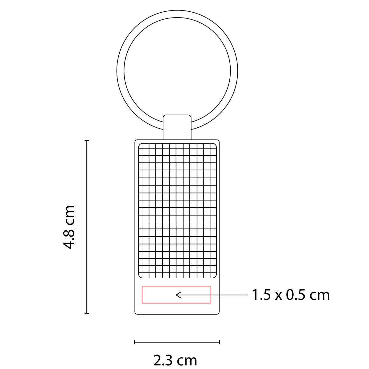 Llavero Metálico Personalizado con Fibras de Carbono y Grabado Láser - Image 4