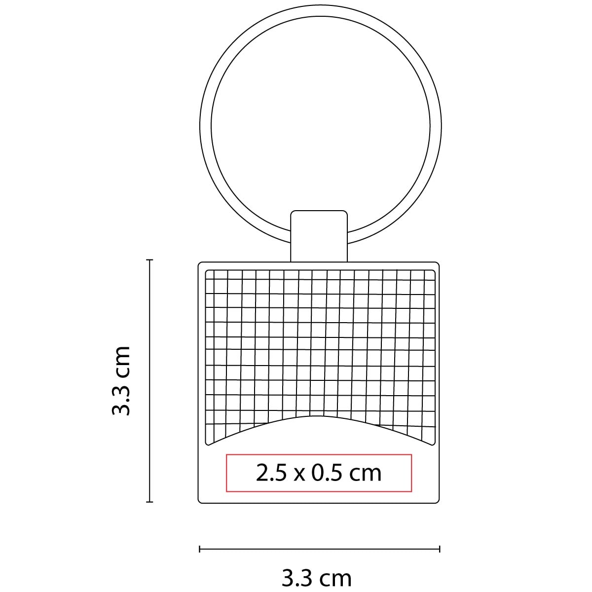 Llavero Metálico Premium de Fibra de Carbono Personalizable con Caja Individual - Image 4