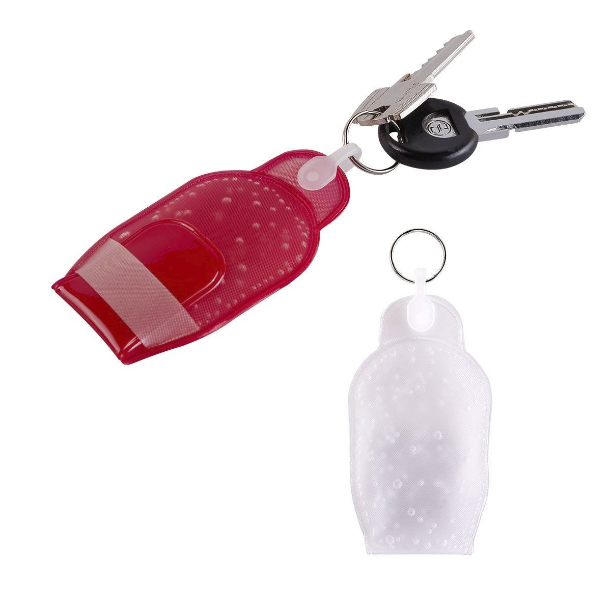 Llavero Promocional con Gel Sanitizante de 12 ml - Práctico y Efectivo