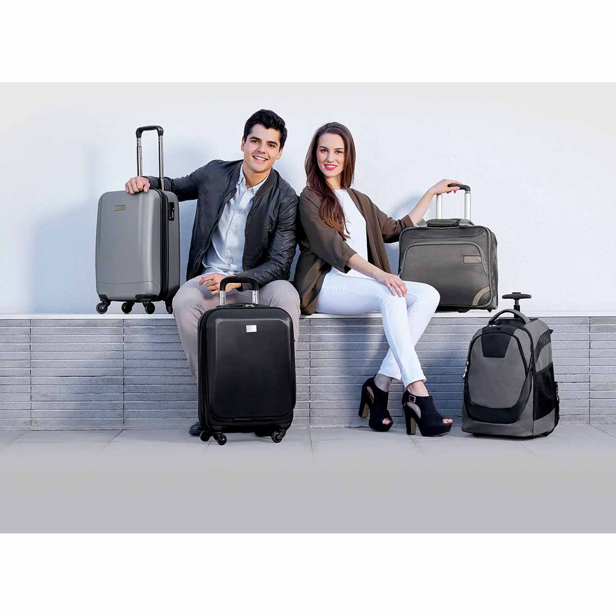 Maleta Promocional de Viaje con Serigrafía, Color Negro, Amplia y Versátil - Image 3