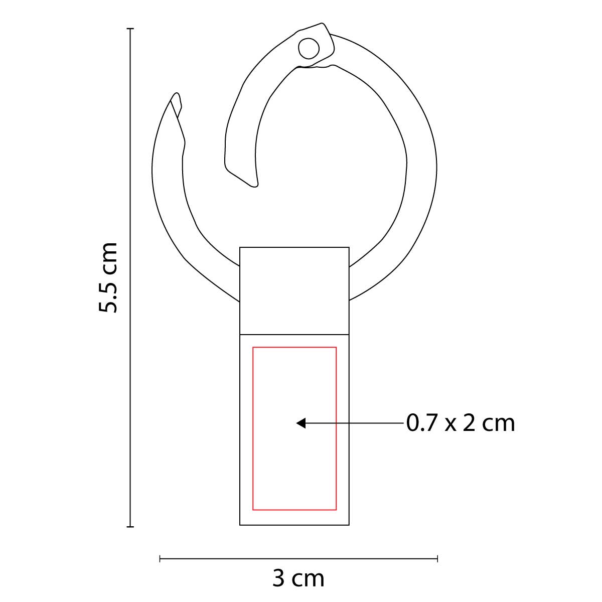 Memoria USB de 8 GB Personalizable en Metal - Image 4
