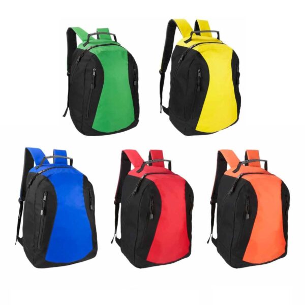 Mochila Promocional de Loneta en Colores Vibrantes con Opción de Personalización