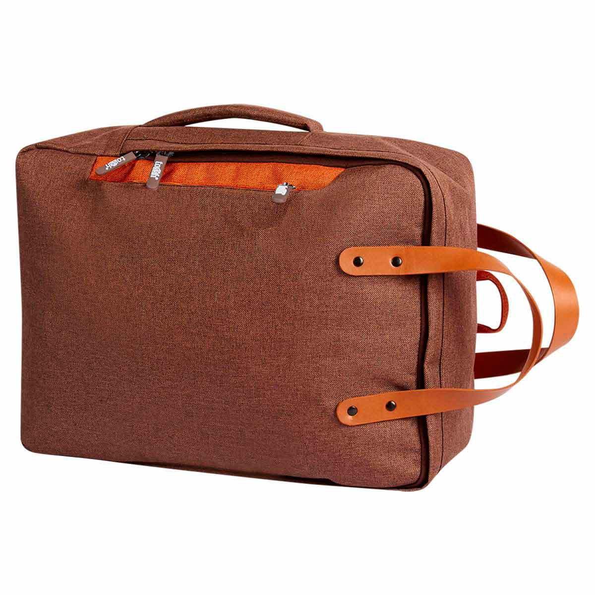 Mochila de Poliester Personalizable en Café - Ideal para Promociones - Image 5