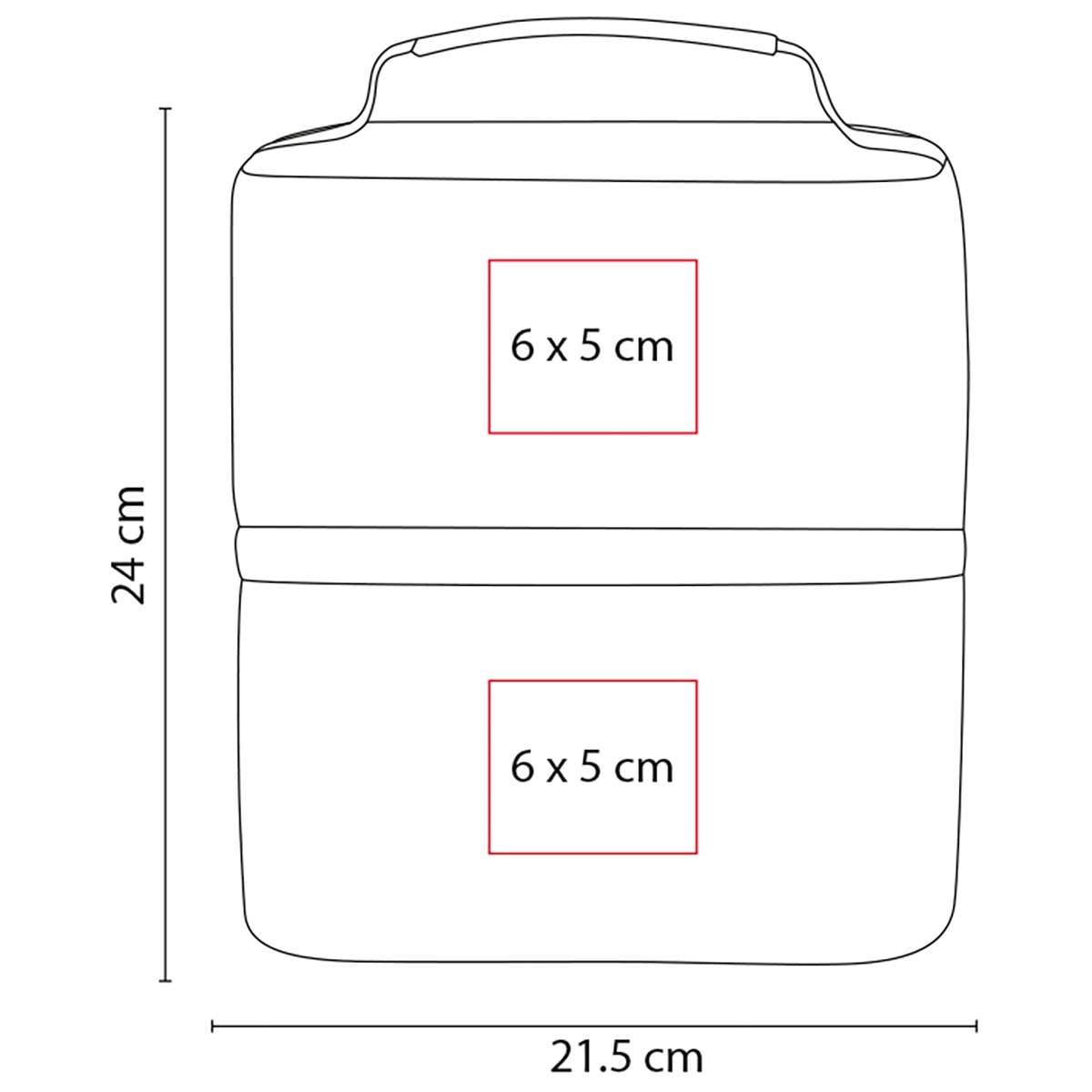 Organizador de Viaje con Bolsas y Compartimentos Internos, Ideal para Serigrafía - Image 3