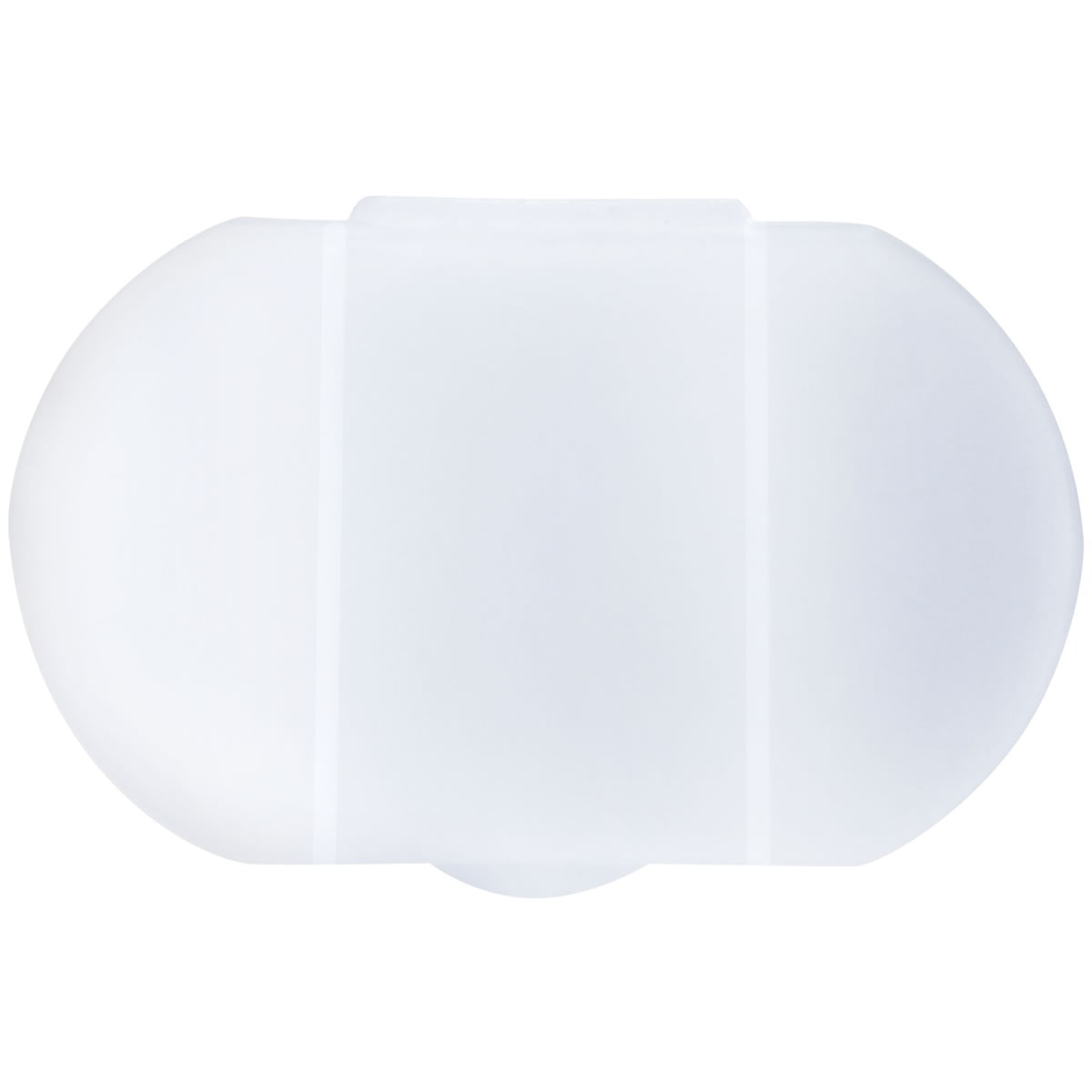Pastillero Promocional de Plástico Blanco Frosty con Serigrafía Personalizada - Image 2