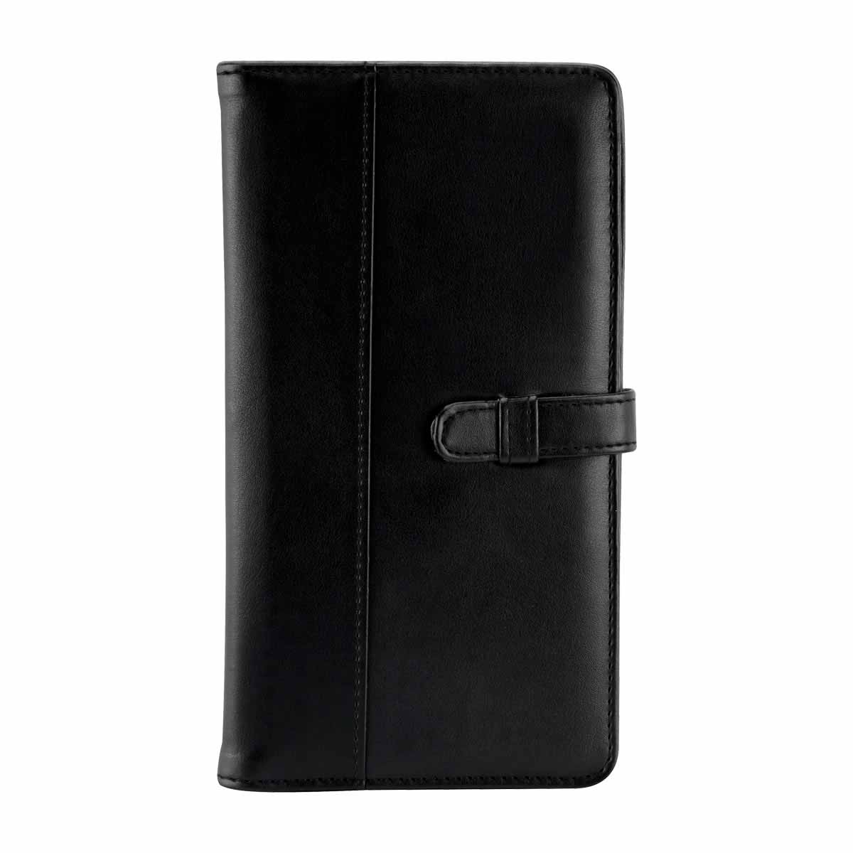 Elegante Porta Pasaporte de Curpiel Negro | Ideal para Viajes