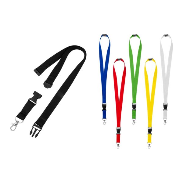 Portagafete Personalizable con Broche de Seguridad y Clip Desmontable