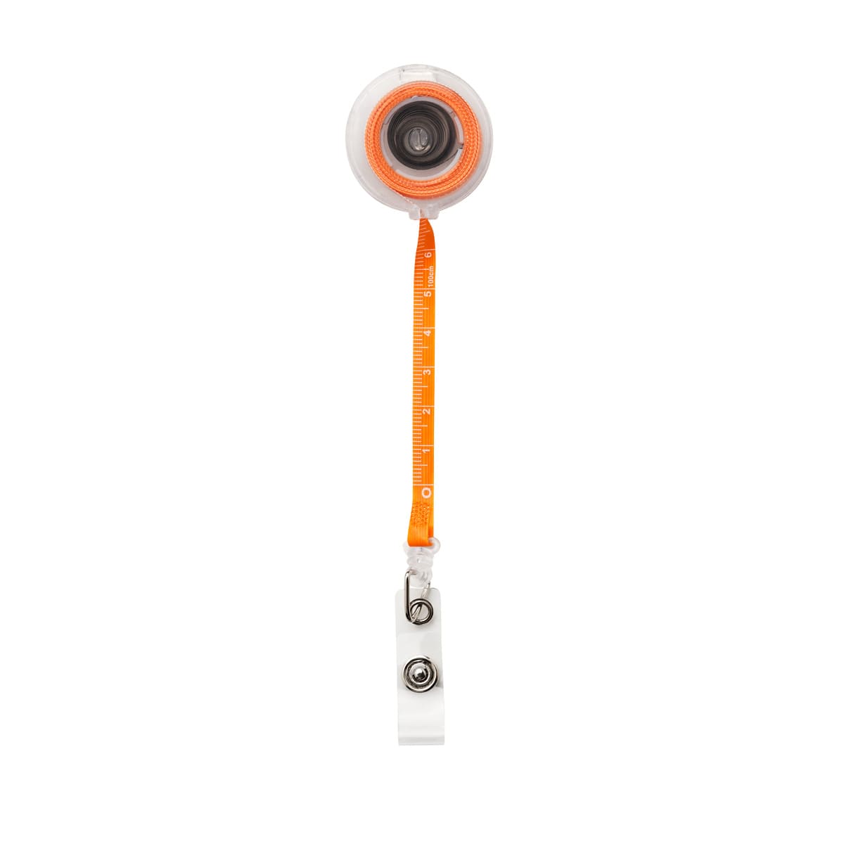 Portagafete Retráctil con Flexómetro de 100 cm para Medir y Sujetar - Image 13