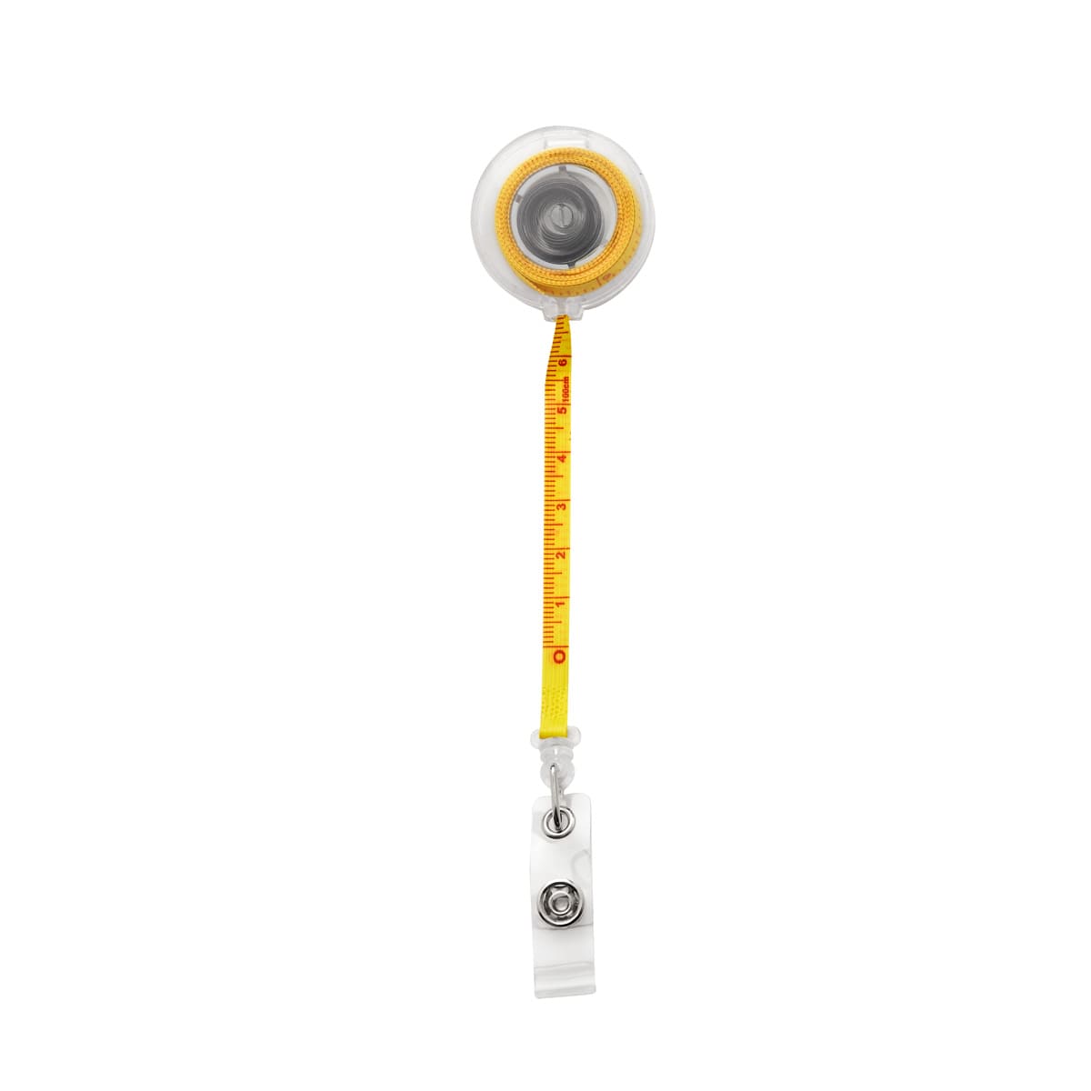 Portagafete Retráctil con Flexómetro de 100 cm para Medir y Sujetar - Image 17