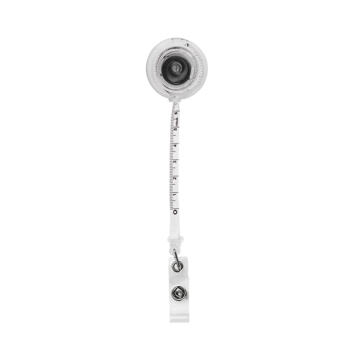 Portagafete Retráctil con Flexómetro de 100 cm para Medir y Sujetar - Image 8