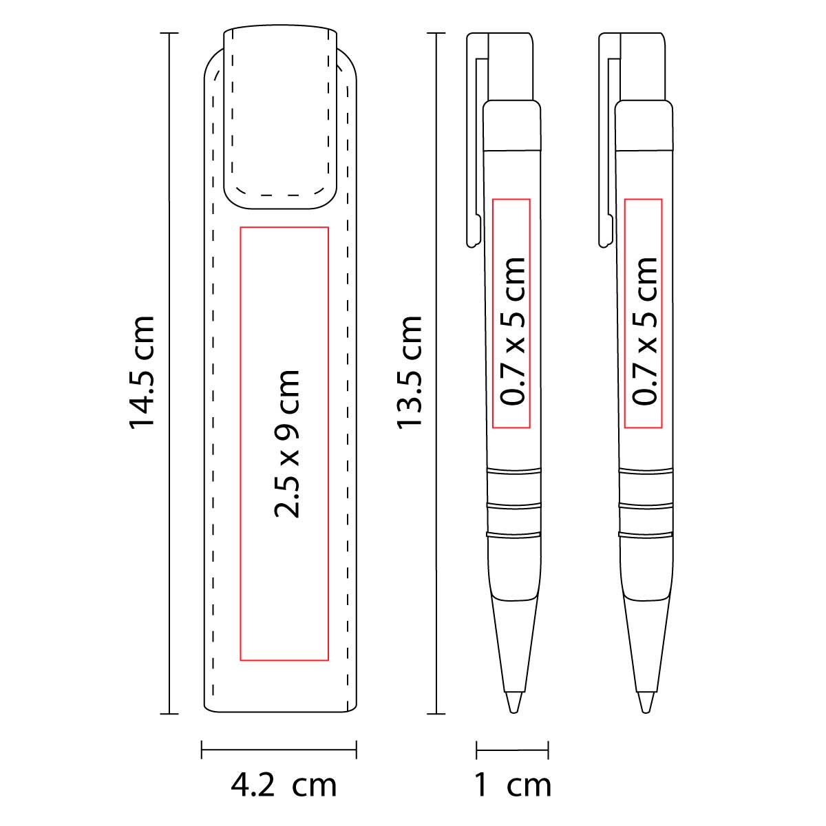 Elegante Set de Bolígrafo y Lapicera de Curpiel y Aluminio - Ideal para Regalos Corporativos - Image 4