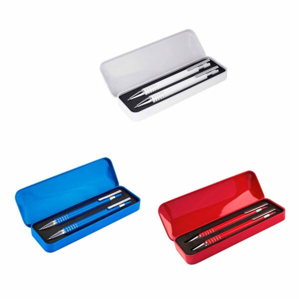 Set Elegante de Bolígrafo y Lapicera de Metal - Ideal para Promociones Corporativas