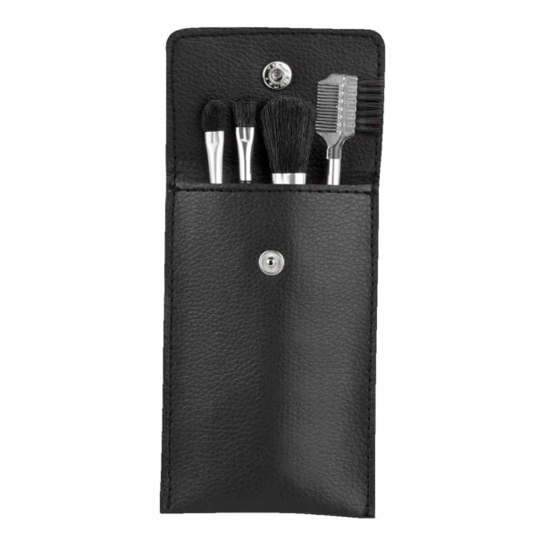 Exclusivo Set de Brochas de Cuero para Maquillaje - Personalizable