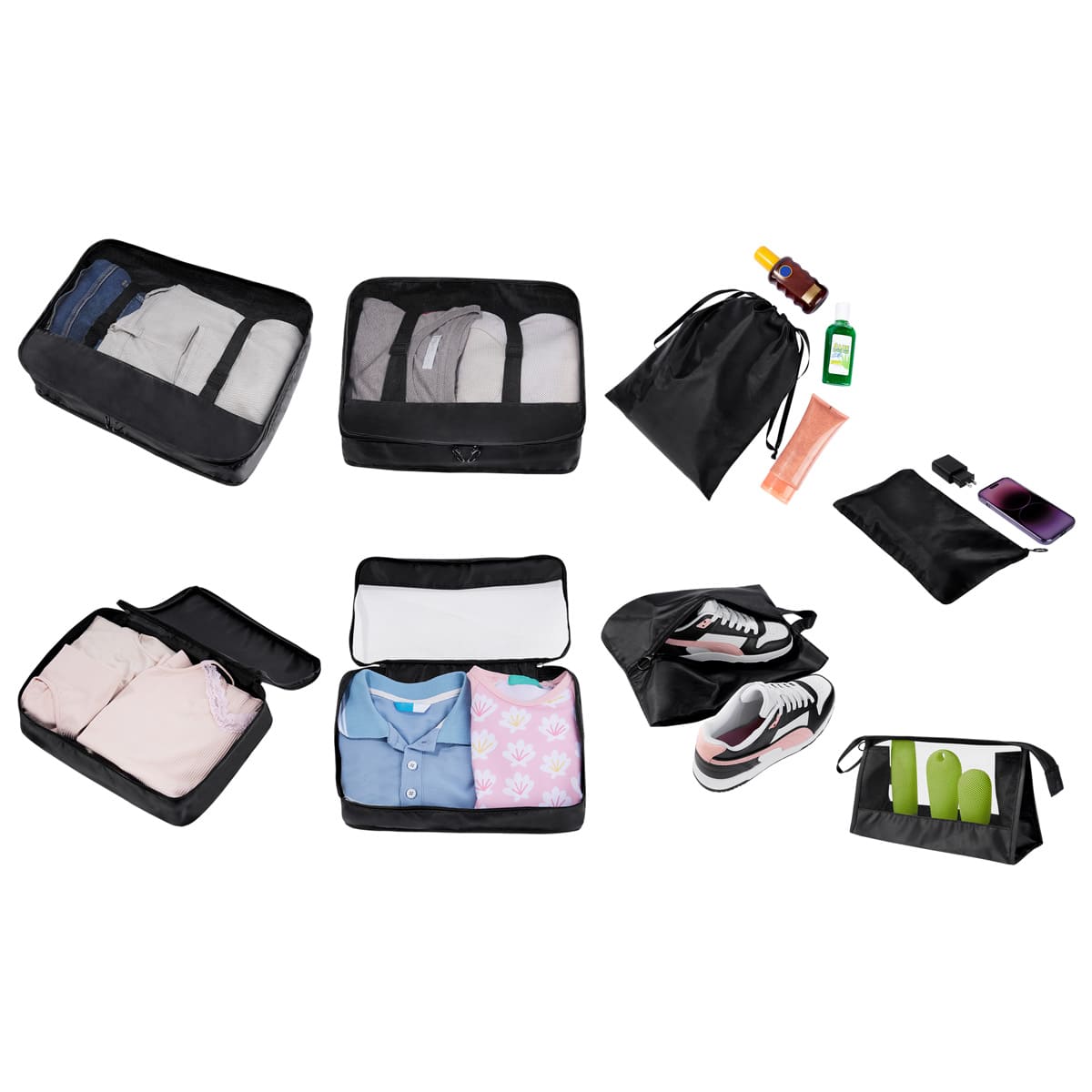 Set Organizador de Equipaje 8 en 1 para Viajes - Ideal para Maletas - Image 10
