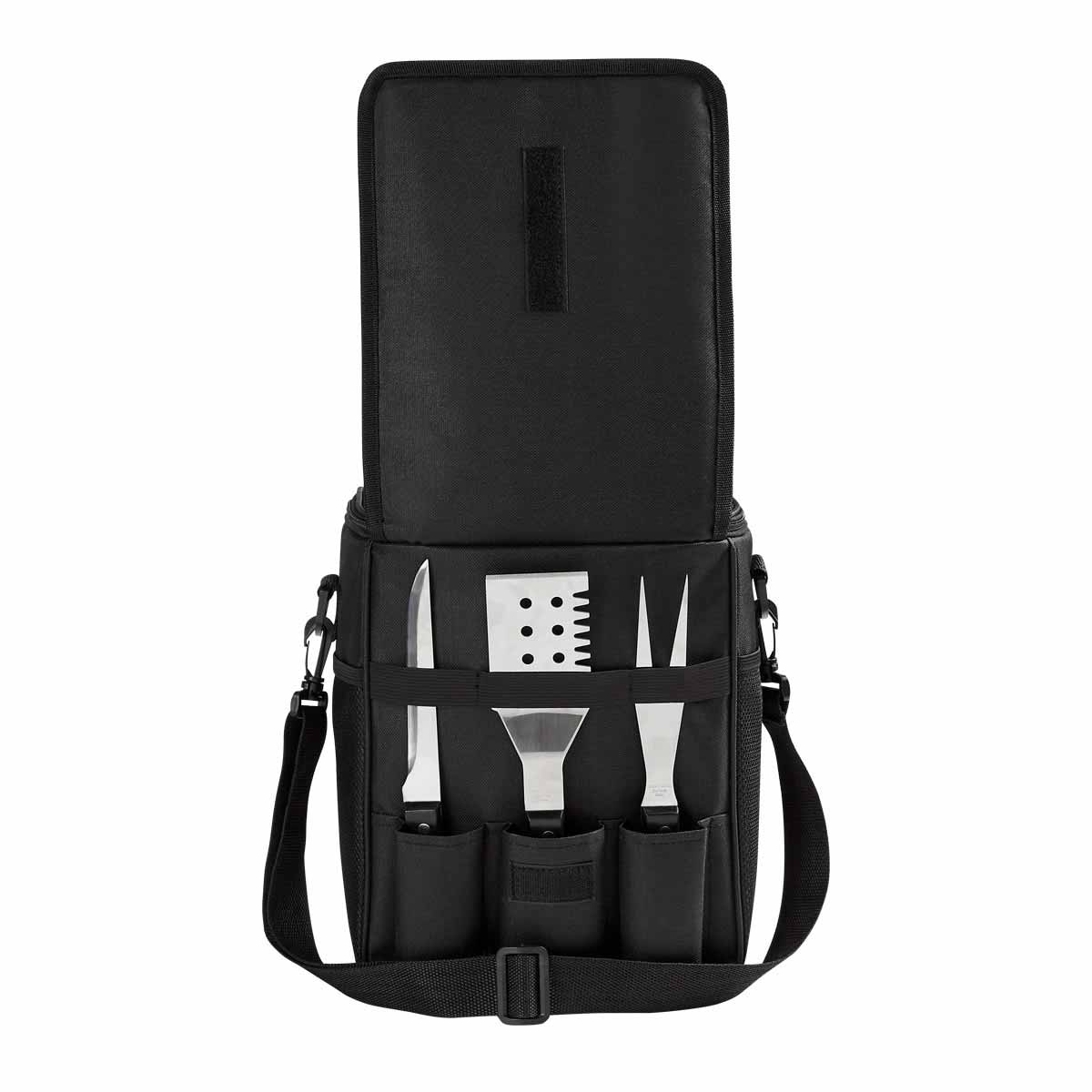Set de Parrilla de Acero Inoxidable con Estuche de Poliéster - Image 3